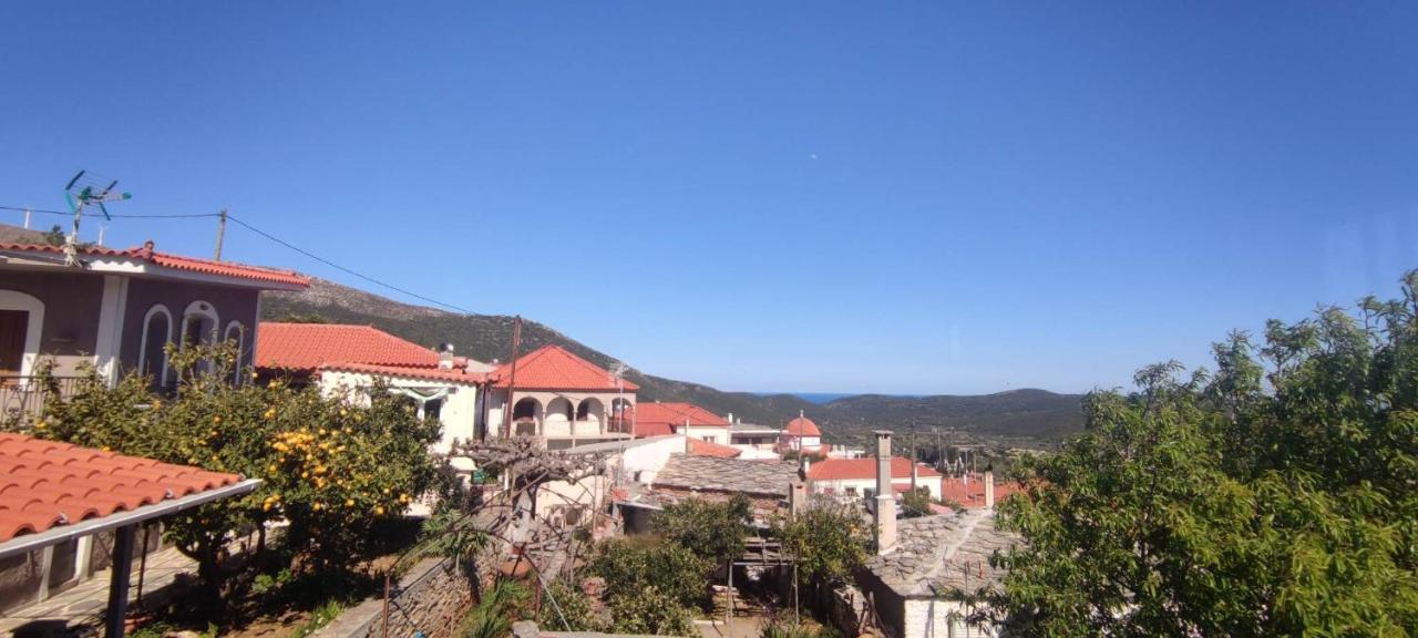 Rising Sun Guesthouse Mesochoria ภายนอก รูปภาพ
